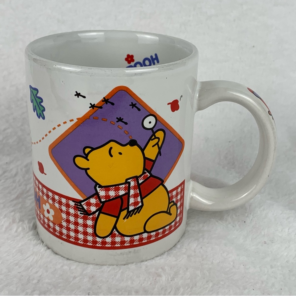 Vintage Disney Winnie The Pooh Mug Cup Ceramic‎ “Just Pooh” Coffee Tea Cup